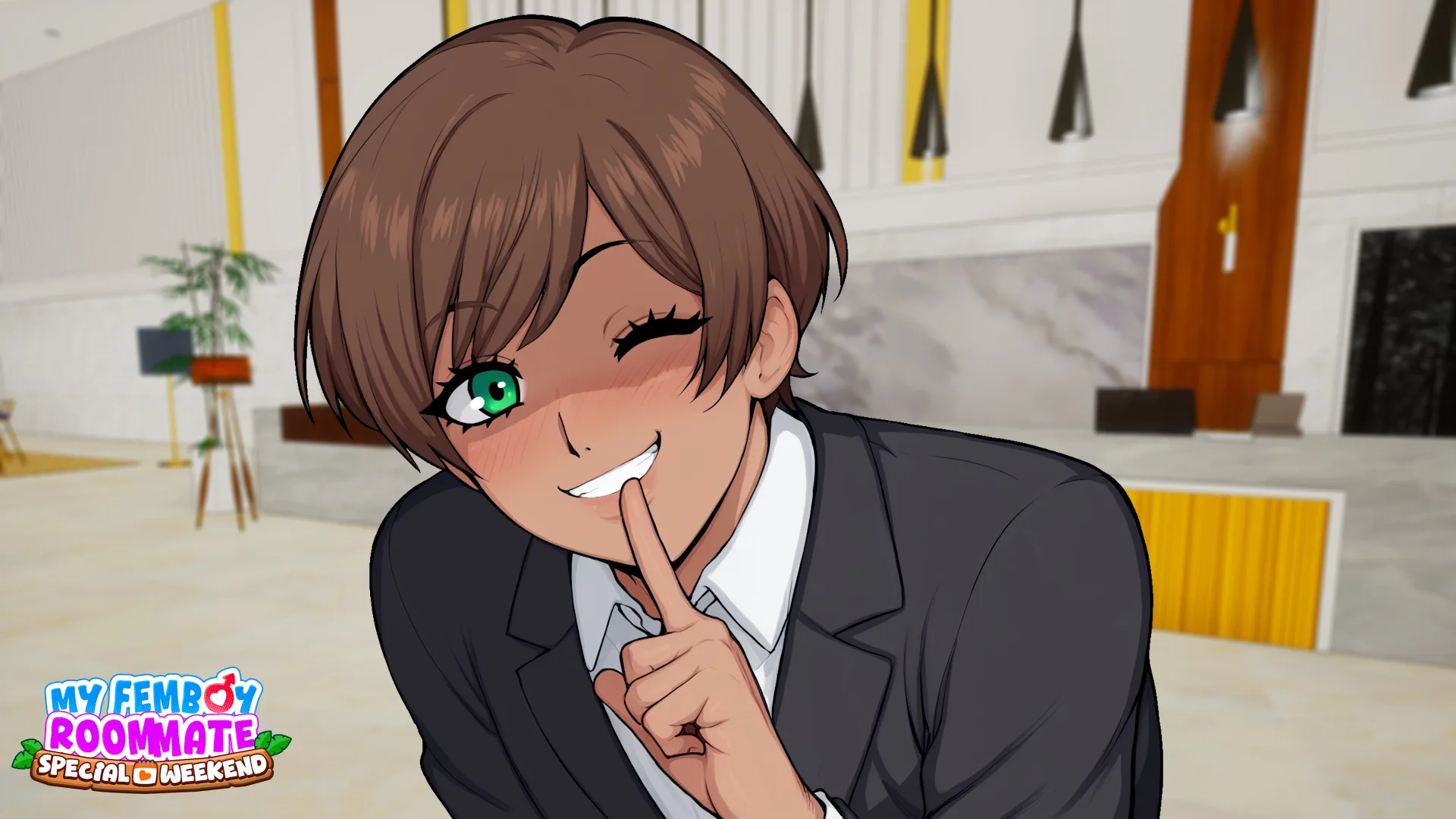 My Femboy Roommate Special Weekend screenshot 6